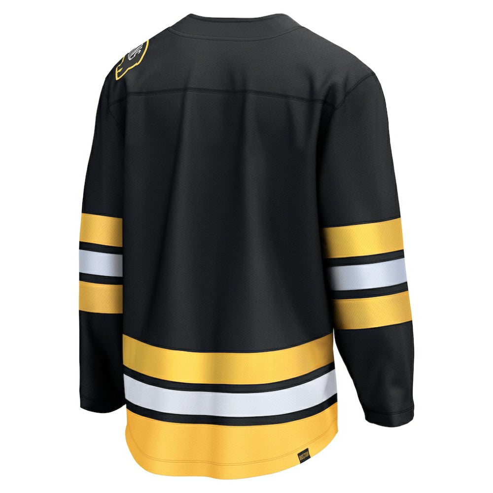 Boston Bruins Fanatics Anniversary Home Breakaway Jersey - Black - NHL