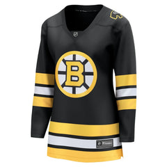 Boston Bruins Fanatics Women's Anniversary Home Breakaway Jersey - Black - NHL