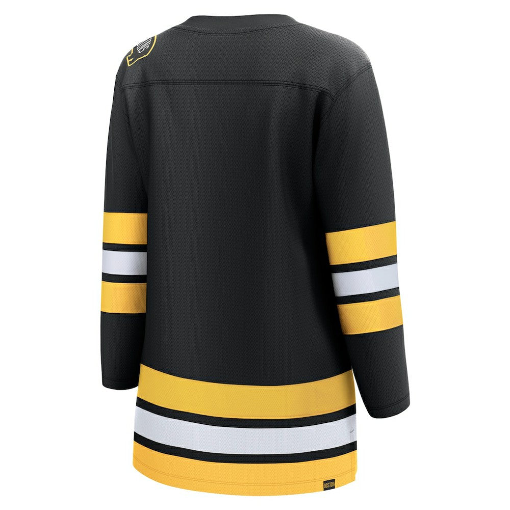 Boston Bruins Fanatics Women's Anniversary Home Breakaway Jersey - Black - NHL
