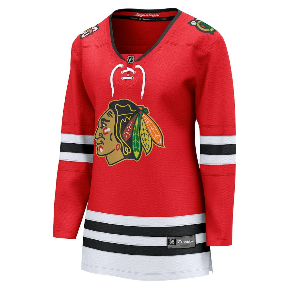 Chicago Blackhawks Fanatics Women's Centennial Breakaway Jersey - Red - NHL