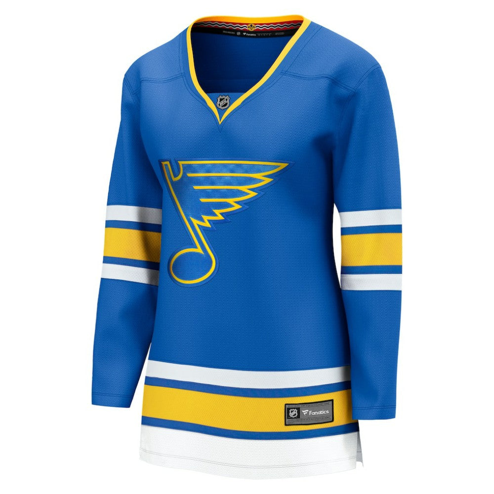 St. Louis Blues Fanatics Women's Home Breakaway Jersey - Blue - NHL