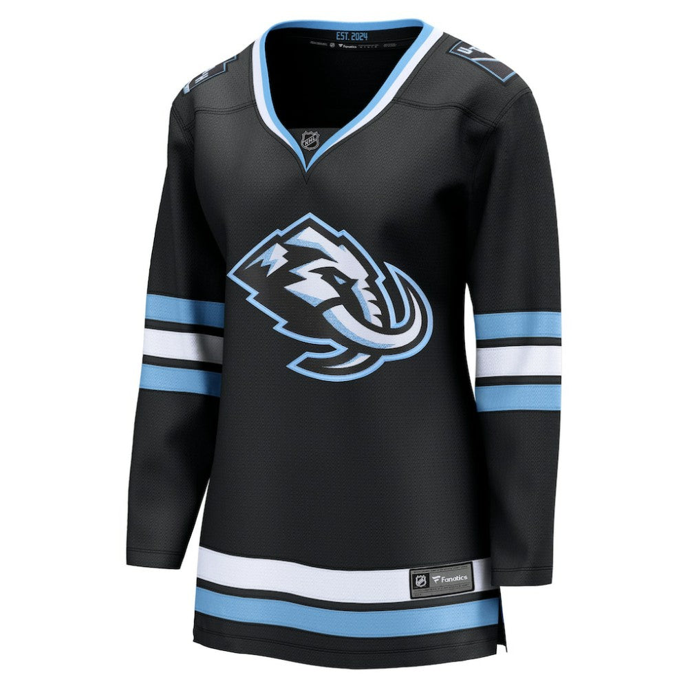 Utah Mammoth Fanatics Women's Home Breakaway Jersey - Black - NHL