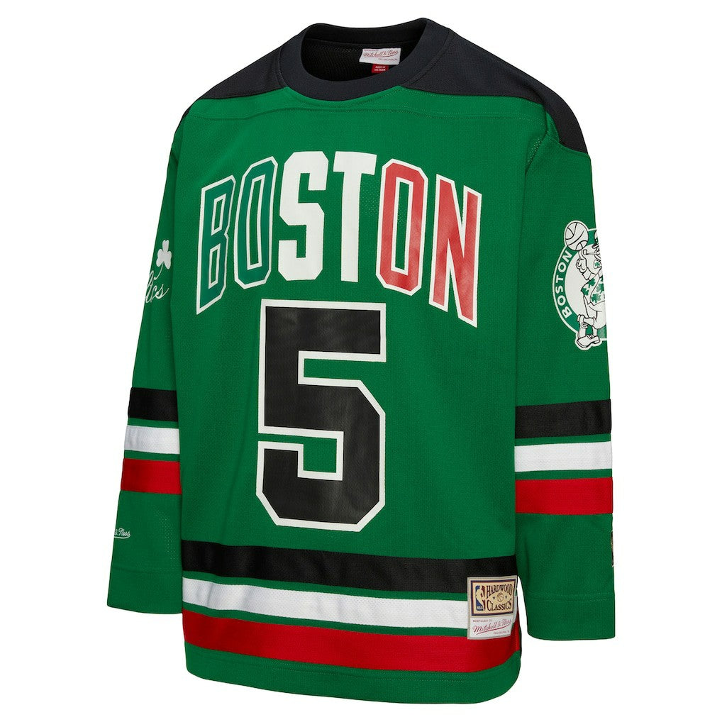 Kevin Garnett Boston Celtics Unisex Maxxed Out Fashion Hockey Jersey Kelly Green - NBA