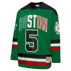 Kevin Garnett Boston Celtics Unisex Maxxed Out Fashion Hockey Jersey Kelly Green - NBA