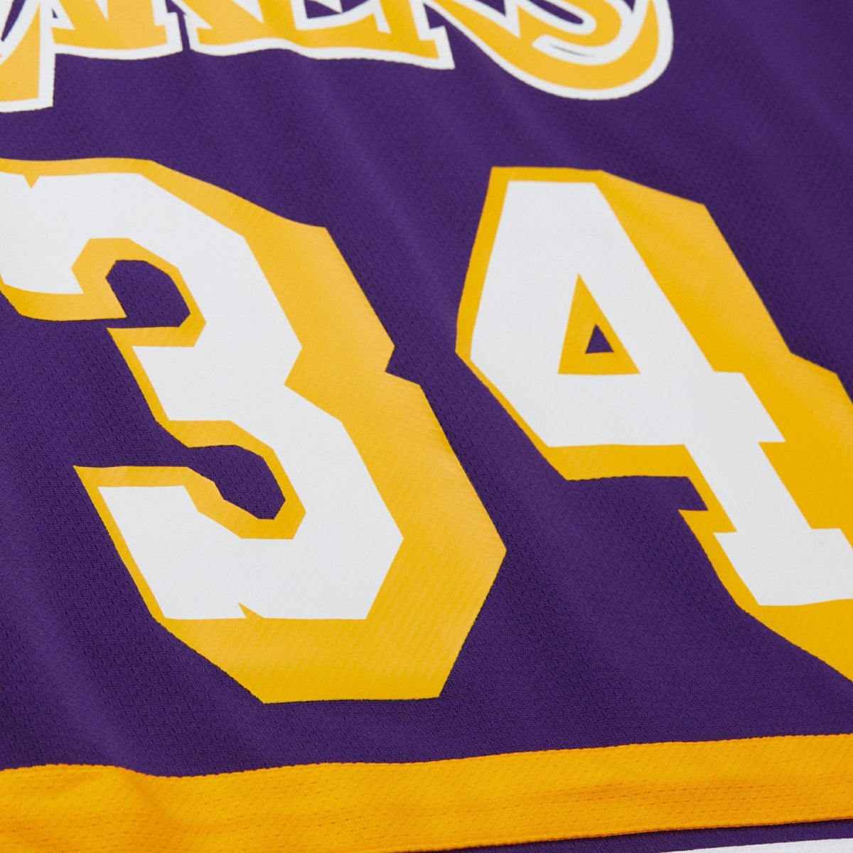 Shaquille O'Neal Los Angeles Lakers Unisex Maxxed Out Fashion Hockey Jersey Purple - NBA