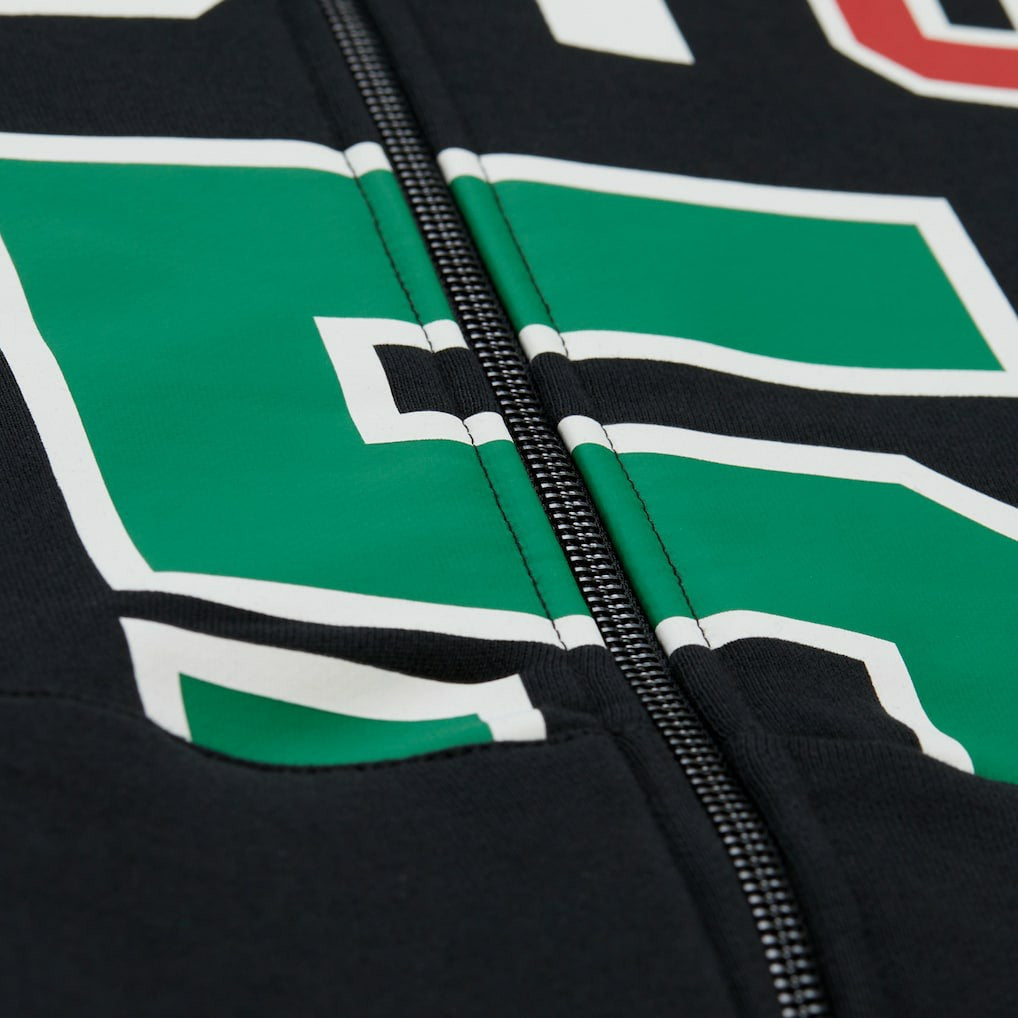 Kevin Garnett Boston Celtics Unisex Hardwood Classics Maxxed Out Full-Zip Hoodie Black - NBA