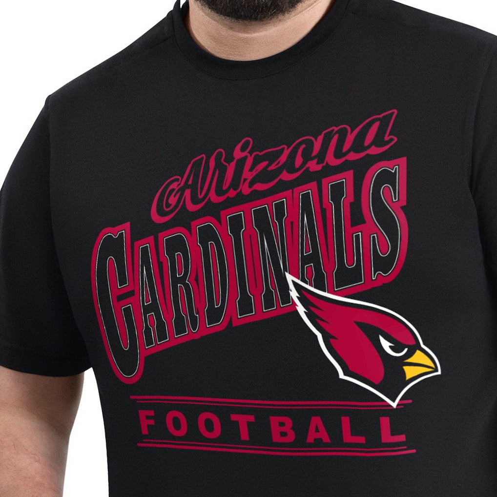 Arizona Cardinals G-III Sports by Carl Banks Adaptive Headliner Graphic T-Shirt Black | NFL