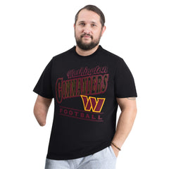 Washington Commanders G-III Sports by Carl Banks Adaptive Headliner Graphic T-Shirt Black | NFL
