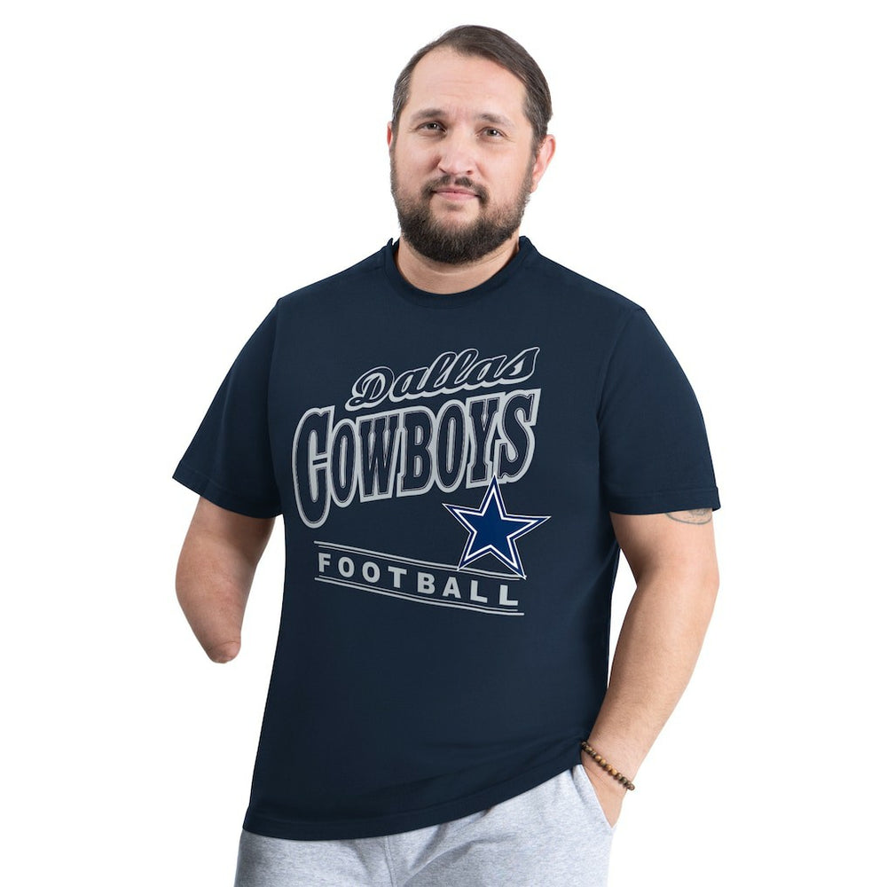 Dallas Cowboys G-III Sports by Carl Banks Adaptive Headliner Graphic T-Shirt Navy | NFL