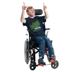 Seattle Seahawks G-III Sports by Carl Banks Adaptive Headliner Graphic T-Shirt Navy | NFL