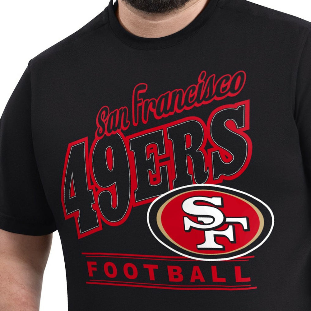 San Francisco 49ers G-III Sports by Carl Banks Adaptive Headliner Graphic T-Shirt Black | NFL