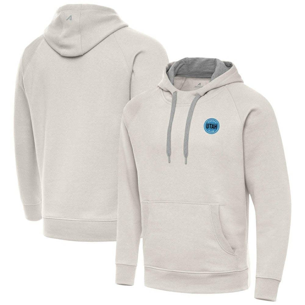 Utah Hockey Club Antigua Victory Pullover Hoodie - Cream - NHL