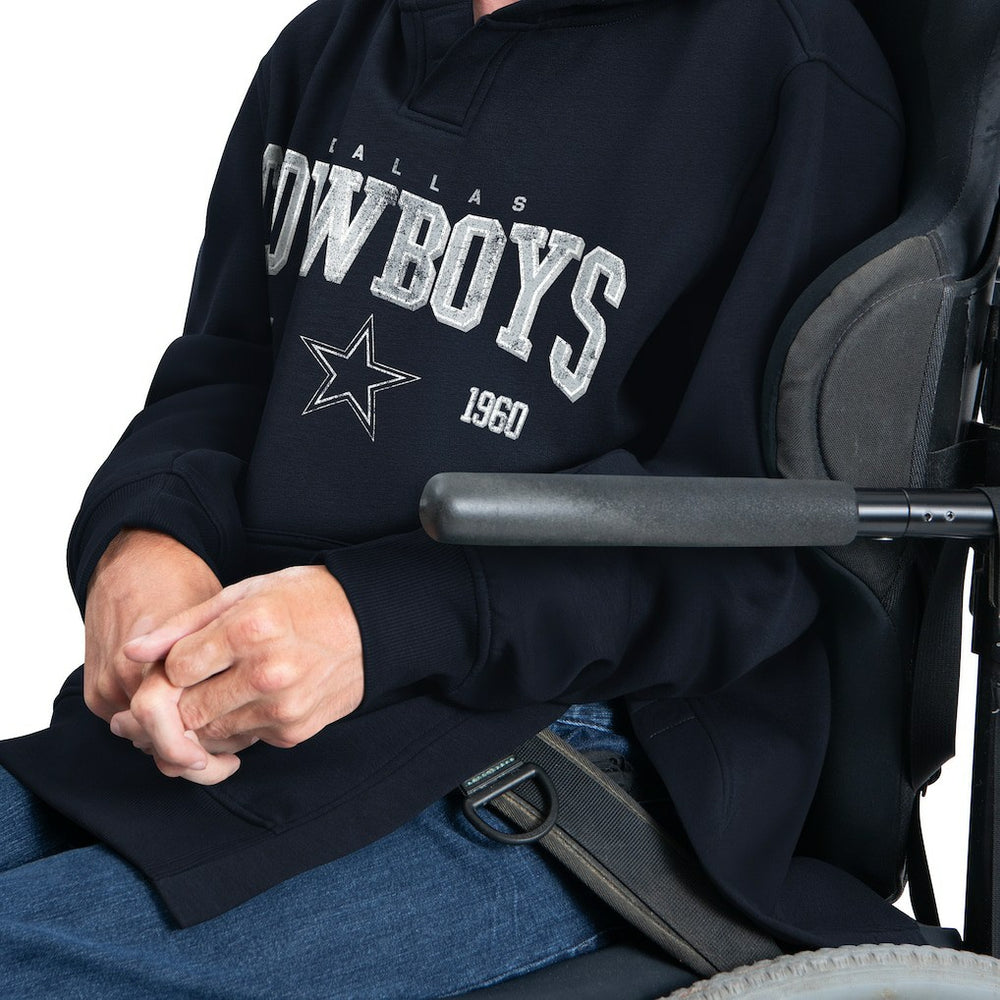 Dallas Cowboys G-III Sports by Carl Banks Adaptive Team Spirit Graphic Fleece Pullover Hoodie Navy | NFL