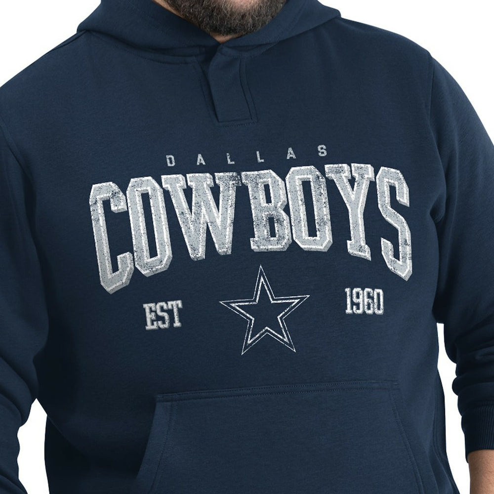 Dallas Cowboys G-III Sports by Carl Banks Adaptive Team Spirit Graphic Fleece Pullover Hoodie Navy | NFL