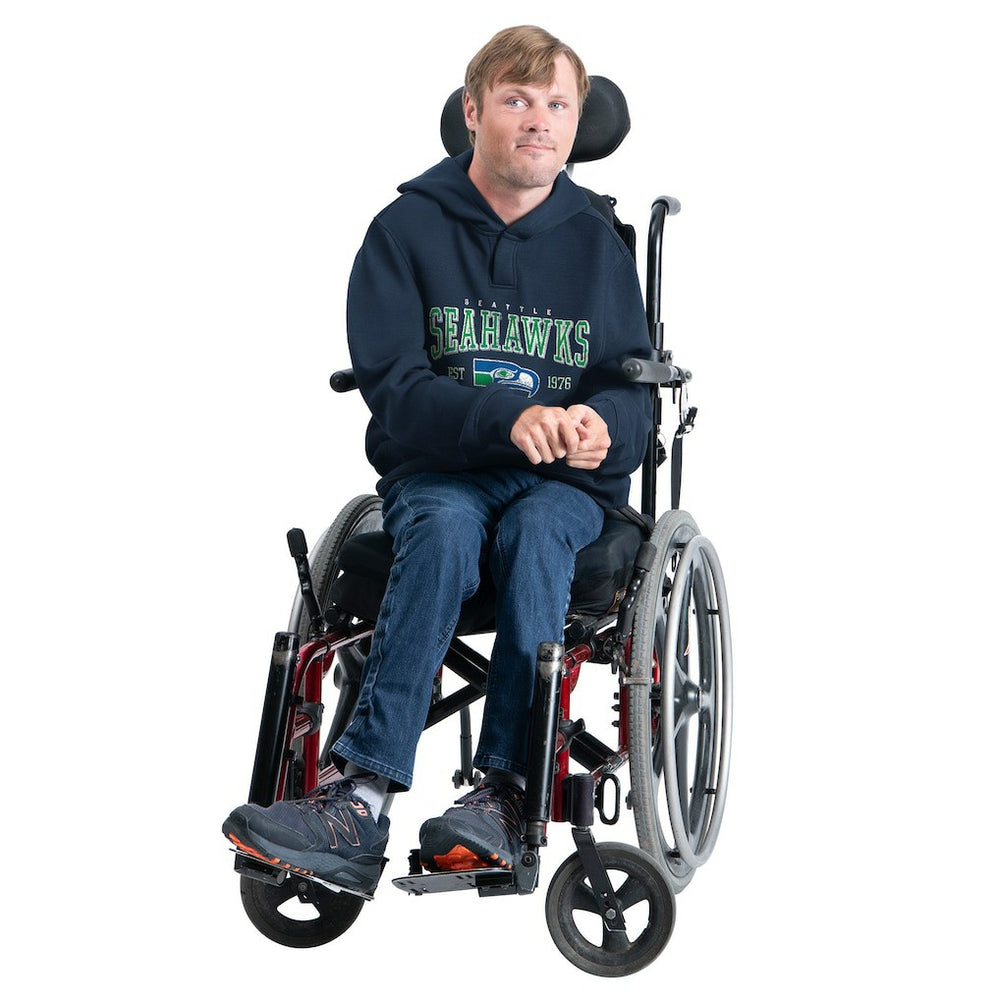 Seattle Seahawks G-III Sports by Carl Banks Adaptive Team Spirit Graphic Fleece Pullover Hoodie College Navy | NFL