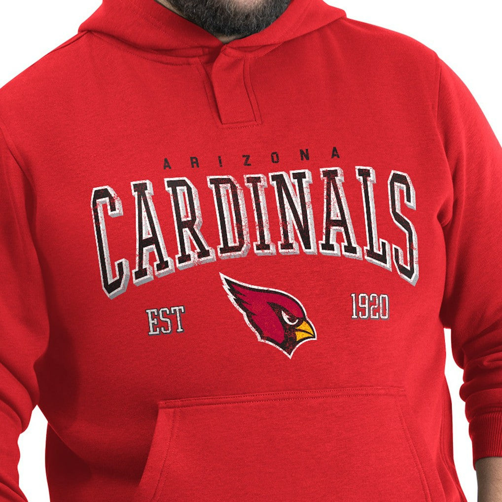 Arizona Cardinals G-III Sports by Carl Banks Adaptive Team Spirit Graphic Fleece Pullover Hoodie Cardinal | NFL
