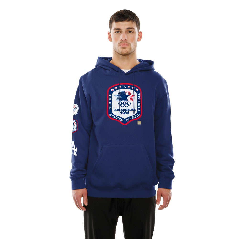 Los Angeles Dodgers x The Heritage Collection New Era LA84 Summer Olympics Hoodie - MLB