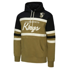 Sacramento Kings Double Clutch Head Coach Hoodie Olive/Black - NBA