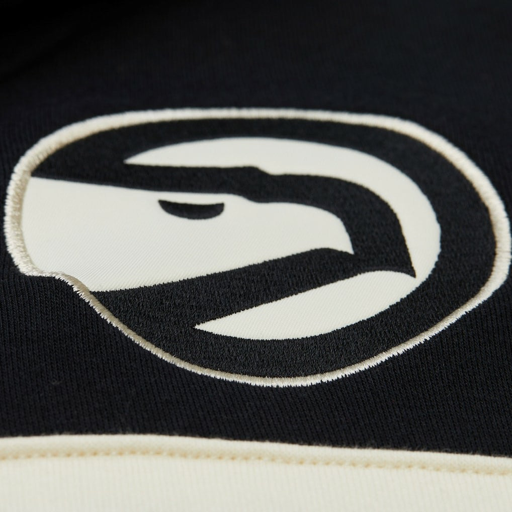 Atlanta Hawks Double Clutch Head Coach Hoodie Olive/Black - NBA