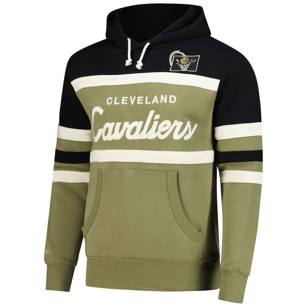 Cleveland Cavaliers Double Clutch Head Coach Hoodie Olive/Black - NBA