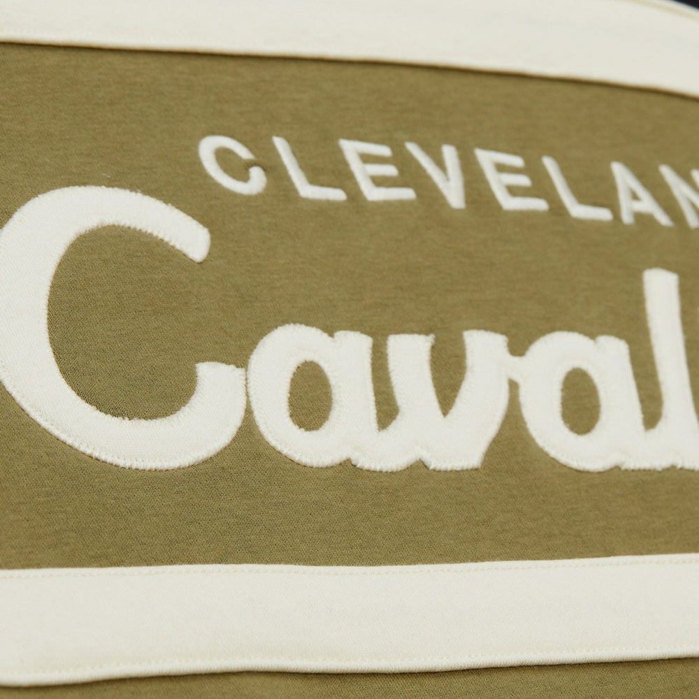 Cleveland Cavaliers Double Clutch Head Coach Hoodie Olive/Black - NBA