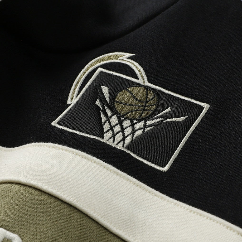 Cleveland Cavaliers Double Clutch Head Coach Hoodie Olive/Black - NBA