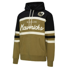 Dallas Mavericks Double Clutch Head Coach Hoodie Olive - NBA