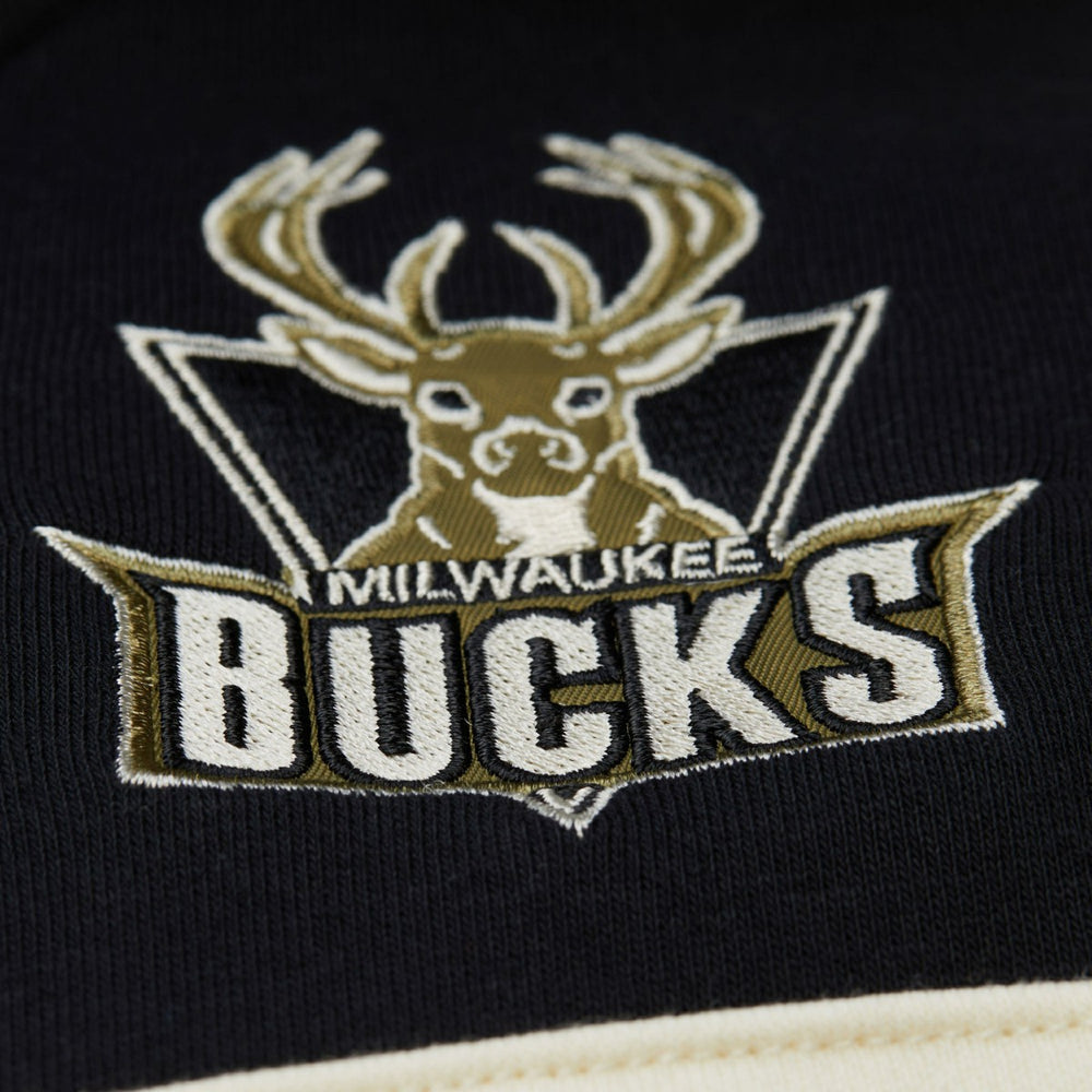 Milwaukee Bucks Double Clutch Head Coach Hoodie Olive - NBA