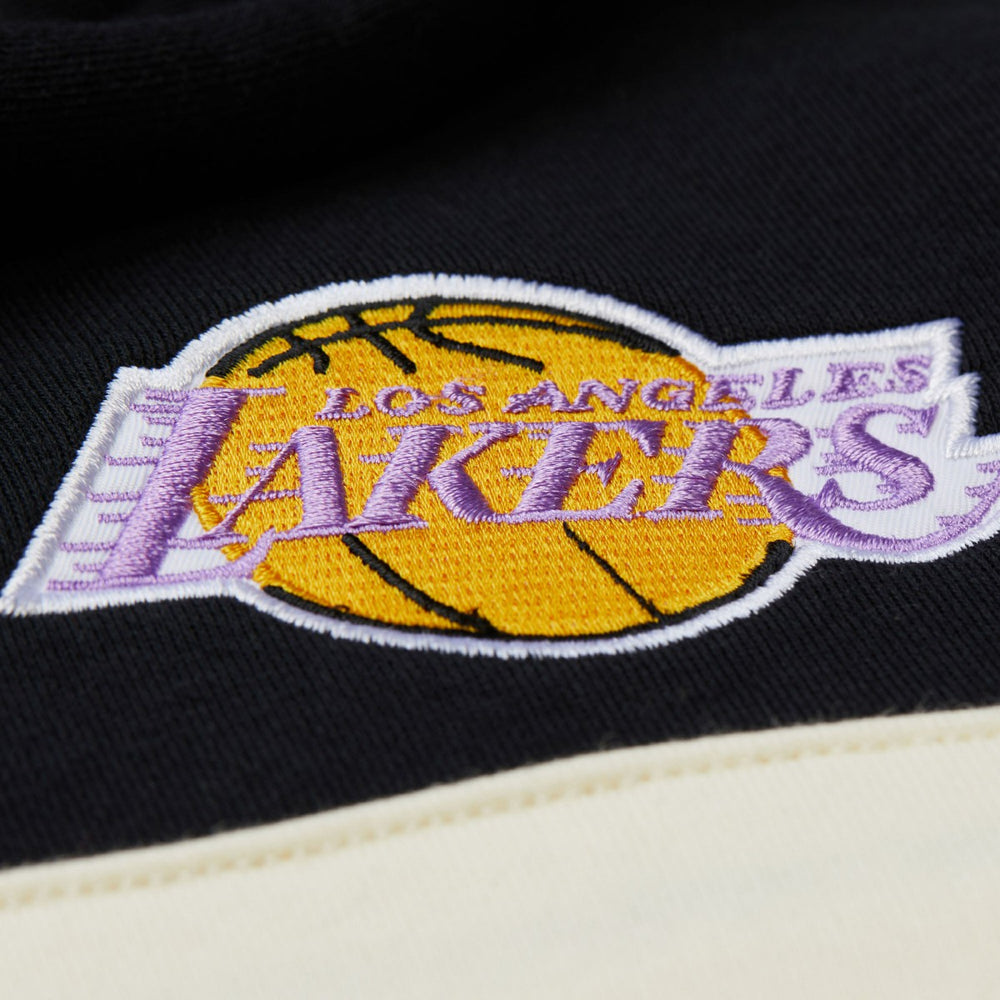 Los Angeles Lakers Double Clutch Head Coach Hoodie Olive/Black - NBA