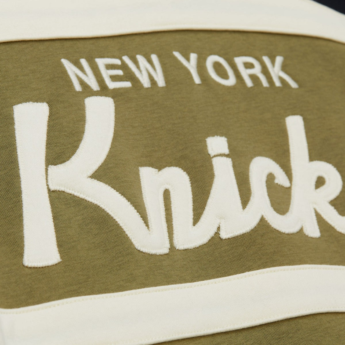New York Knicks Double Clutch Head Coach Hoodie Olive/Black - NBA