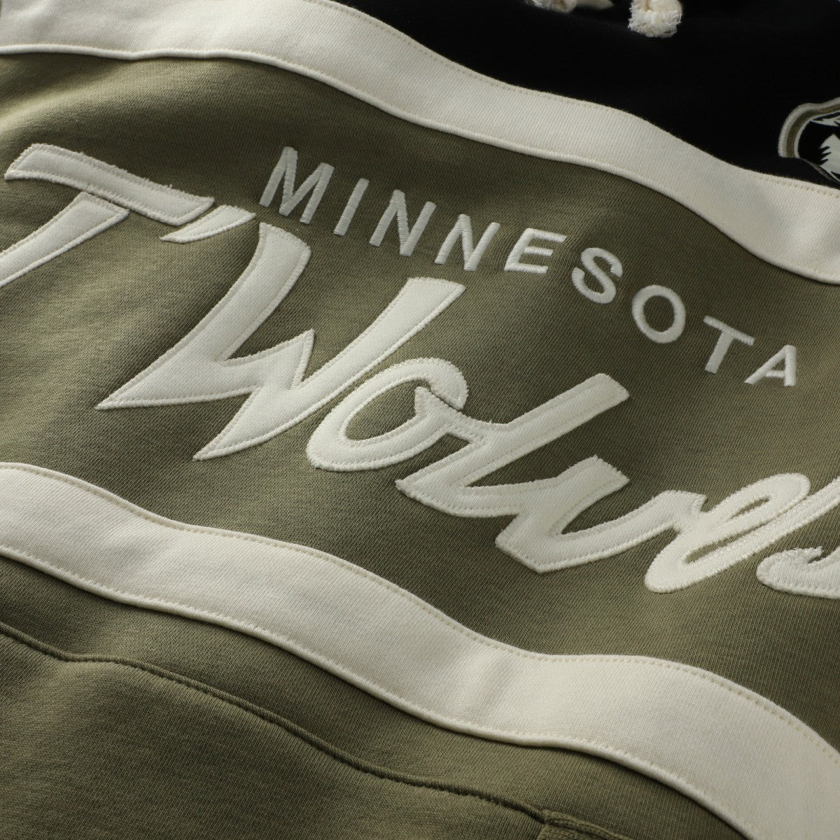 Minnesota Timberwolves Double Clutch Head Coach Hoodie Olive/Black - NBA