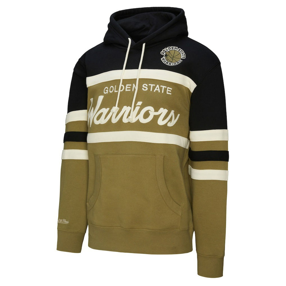 Golden State Warriors Double Clutch Head Coach Hoodie Olive/Black - NBA