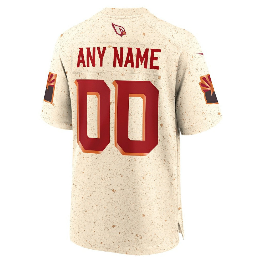 Arizona Cardinals 2025 Rivalries Collection Custom Game Jersey Natural | Nike for Sale