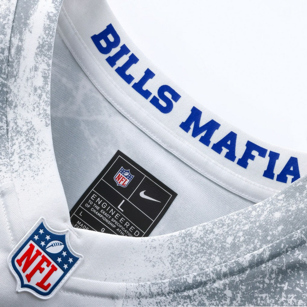 Buffalo Bills 2025 Rivalries Collection Custom Game Jersey White | Nike for Sale