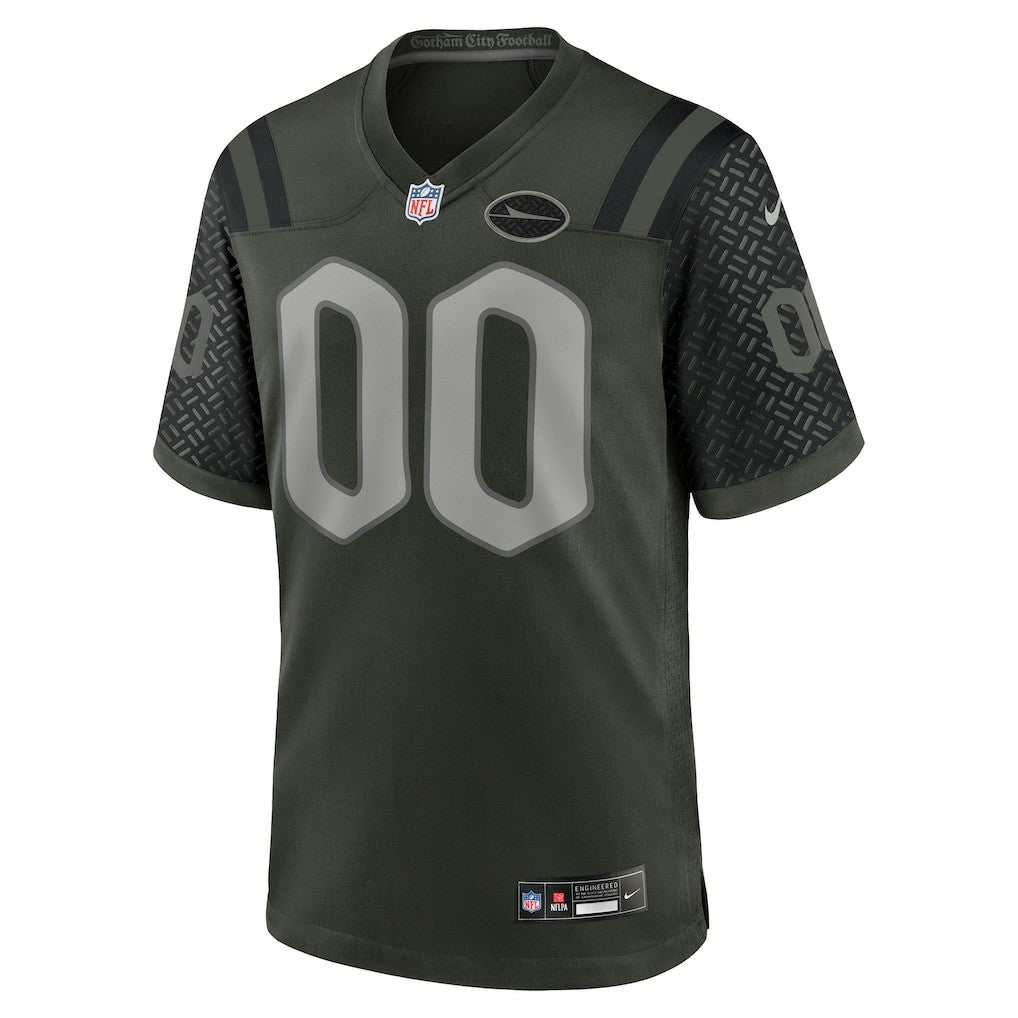 New York Jets 2025 Rivalries Collection Custom Game Jersey Gotham Green | Nike for Sale