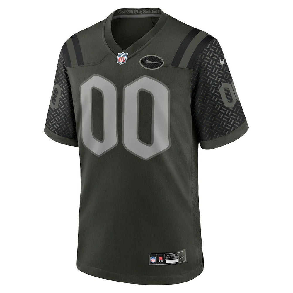 New York Jets 2025 Rivalries Collection Custom Game Jersey Gotham Green | Nike for Sale