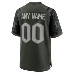 New York Jets 2025 Rivalries Collection Custom Game Jersey Gotham Green | Nike for Sale