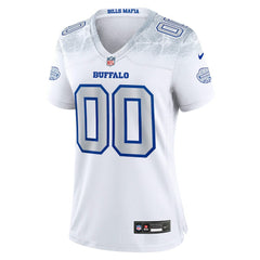 Buffalo Bills Women's 2025 Rivalries Collection Custom Game Jersey White | Nike for Sale