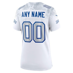 Buffalo Bills Women's 2025 Rivalries Collection Custom Game Jersey White | Nike for Sale
