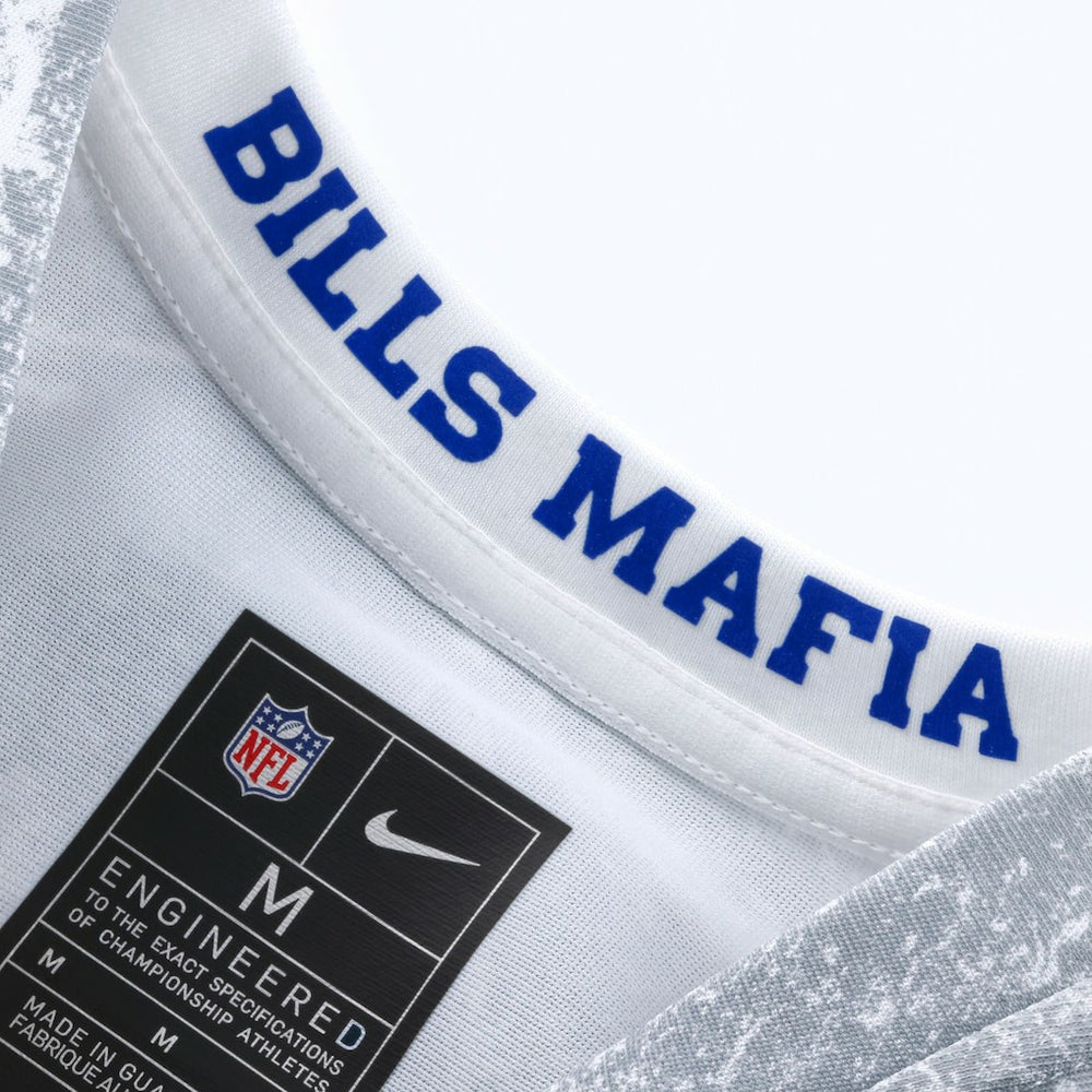 Buffalo Bills Women's 2025 Rivalries Collection Custom Game Jersey White | Nike for Sale
