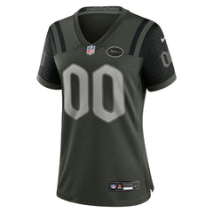 New York Jets Women's 2025 Rivalries Collection Custom Game Jersey Gotham Green | Nike for Sale