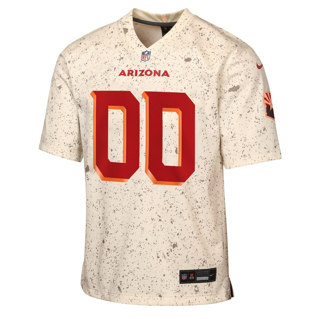 Arizona Cardinals Youth 2025 Rivalries Collection Custom Game Jersey Natural | Nike for Sale