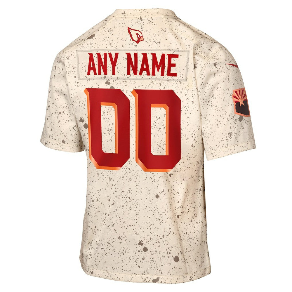 Arizona Cardinals Youth 2025 Rivalries Collection Custom Game Jersey Natural | Nike for Sale