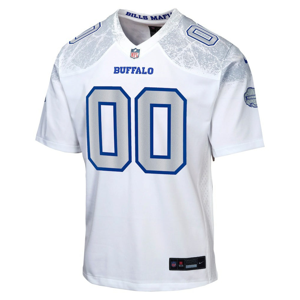 Buffalo Bills Youth 2025 Rivalries Collection Custom Game Jersey White | Nike for Sale