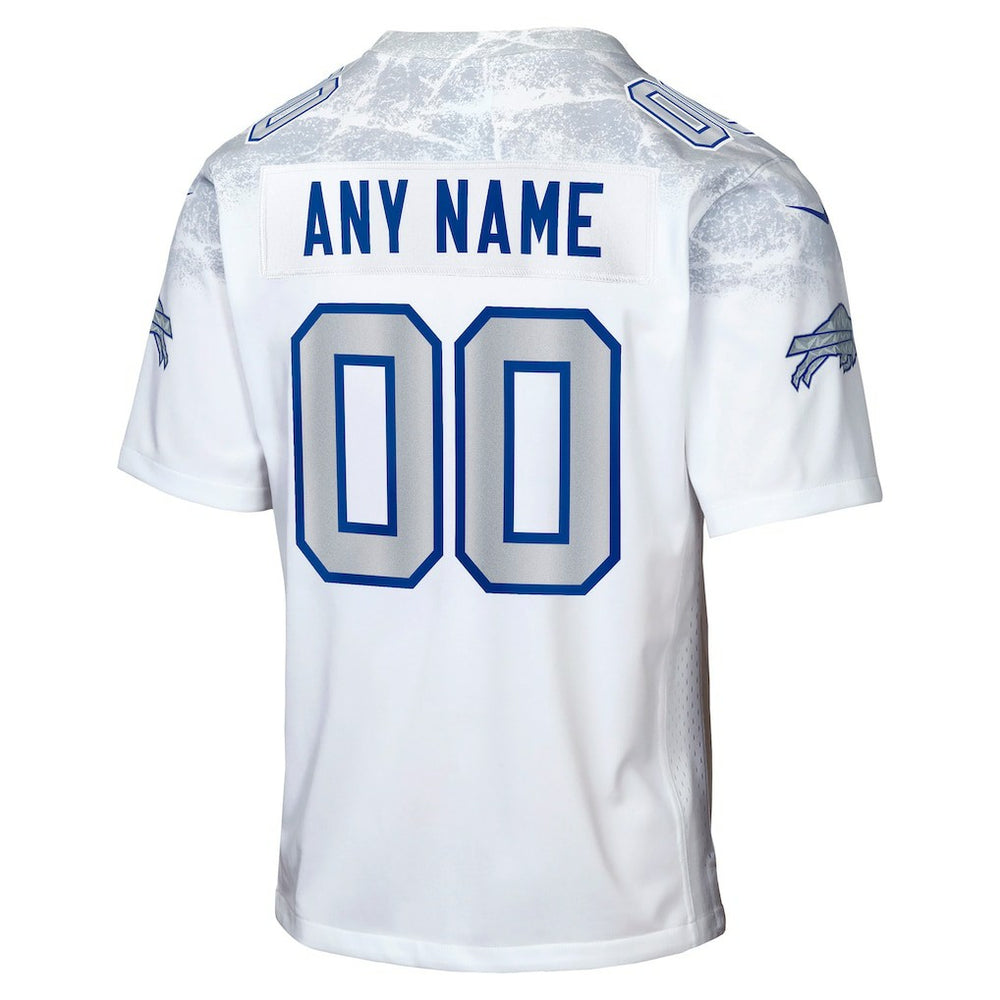 Buffalo Bills Youth 2025 Rivalries Collection Custom Game Jersey White | Nike for Sale