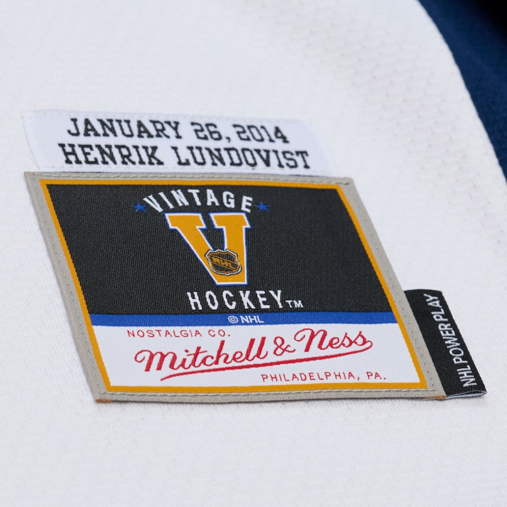 Henrik Lundqvist New York Rangers Mitchell & Ness 2014 NHL Stadium Series Power Play Jersey - White - NHL