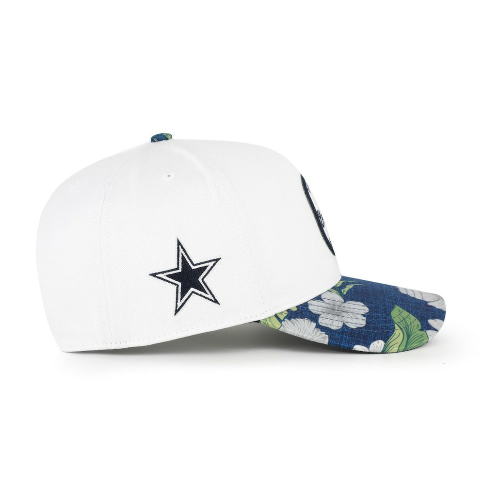 Dallas Cowboys '47 Beach Side Hitch Adjustable Hat White/Navy | 47 brand