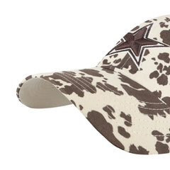 Dallas Cowboys '47 Women's Bessie Clean Up Adjustable Hat Natural | 47 brand