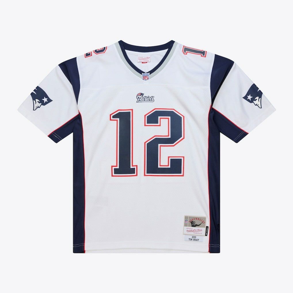 Tom Brady New England Patriots 2000 Legacy Replica Jersey White | Mitchell & Ness