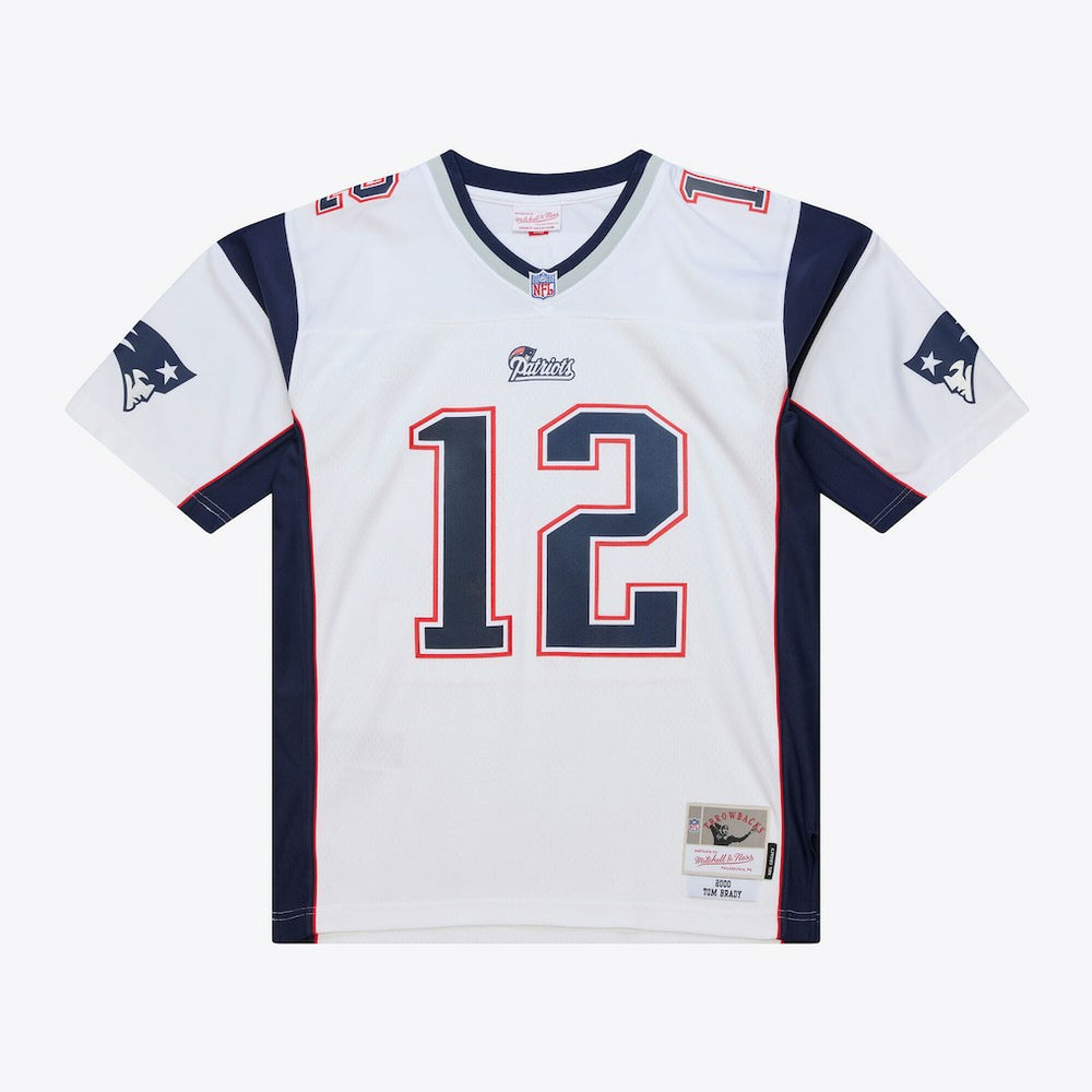 Tom Brady New England Patriots 2000 Legacy Replica Jersey White | Mitchell & Ness